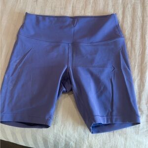 LULULEMON Women's navy blue biker shorts